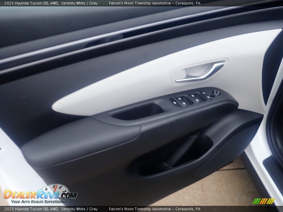2023 Hyundai Tucson SEL AWD Serenity White / Gray Photo #15