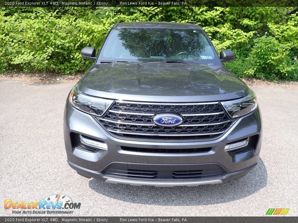 2020 Ford Explorer XLT 4WD Magnetic Metallic / Ebony Photo #2