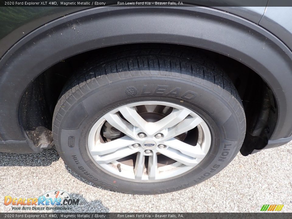 2020 Ford Explorer XLT 4WD Magnetic Metallic / Ebony Photo #5