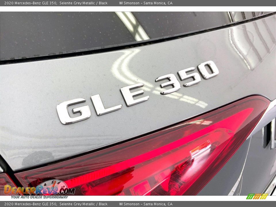 2020 Mercedes-Benz GLE 350 Selenite Grey Metallic / Black Photo #31