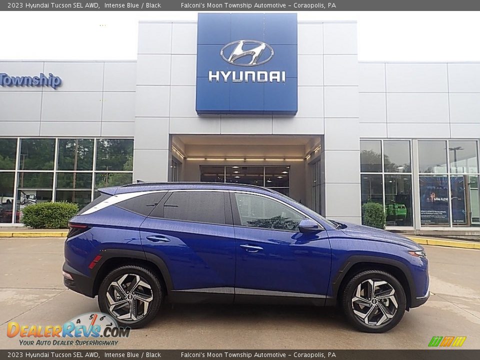 2023 Hyundai Tucson SEL AWD Intense Blue / Black Photo #1