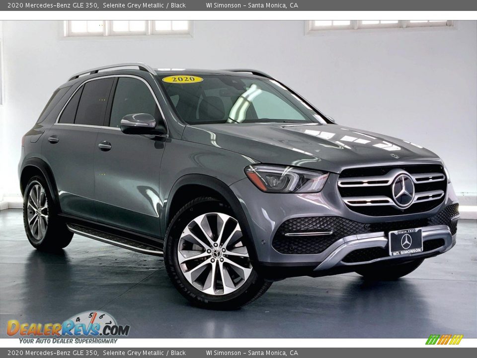 2020 Mercedes-Benz GLE 350 Selenite Grey Metallic / Black Photo #34