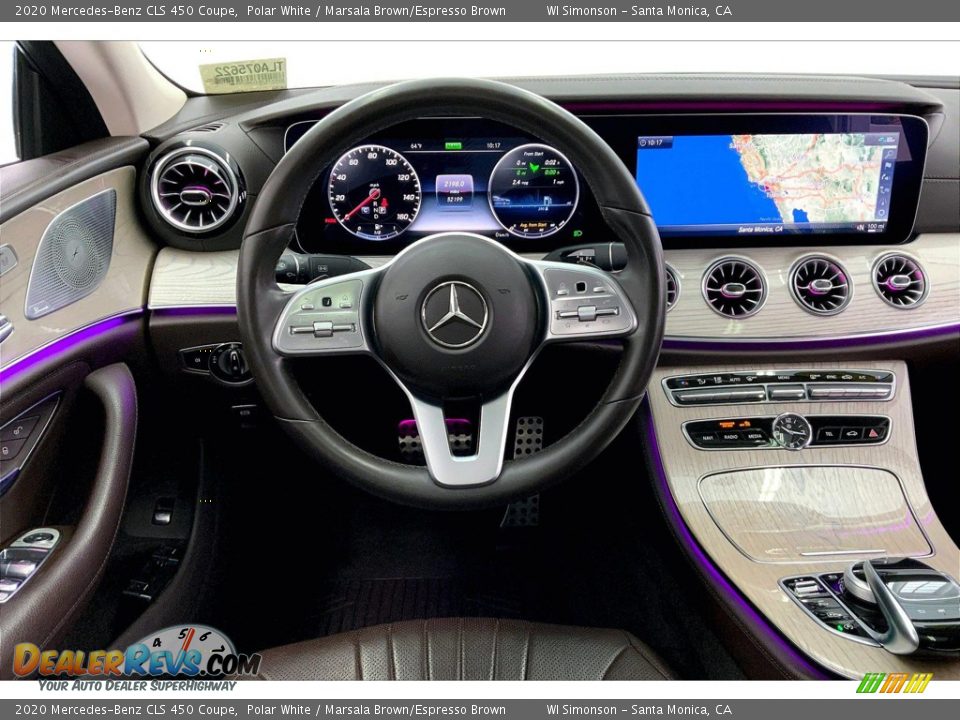 Dashboard of 2020 Mercedes-Benz CLS 450 Coupe Photo #4