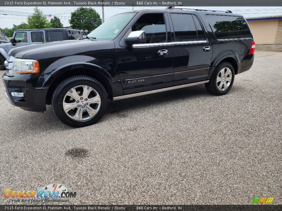 Front 3/4 View of 2015 Ford Expedition EL Platinum 4x4 Photo #5