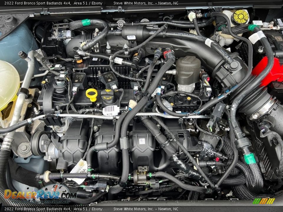 2022 Ford Bronco Sport Badlands 4x4 2.0 Liter Turbocharged DOHC 16-Valve Ti-VCT EcoBoost 4 Cylinder Engine Photo #9