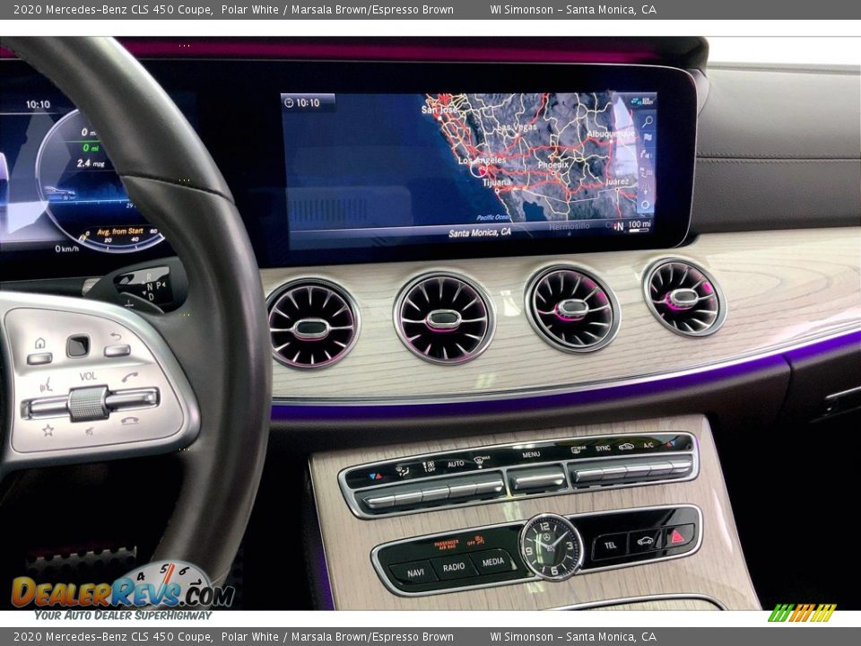 Controls of 2020 Mercedes-Benz CLS 450 Coupe Photo #5