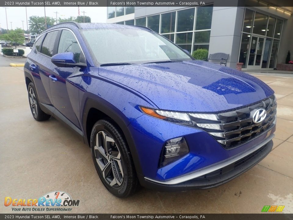 2023 Hyundai Tucson SEL AWD Intense Blue / Black Photo #9