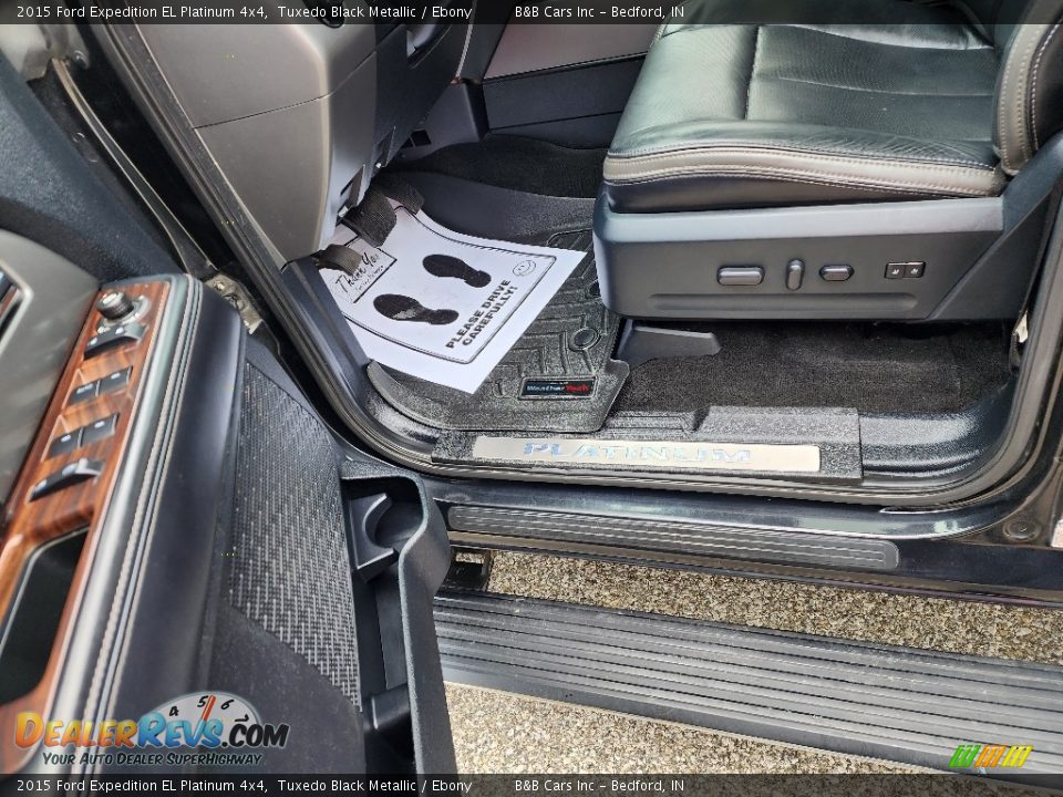 Front Seat of 2015 Ford Expedition EL Platinum 4x4 Photo #9