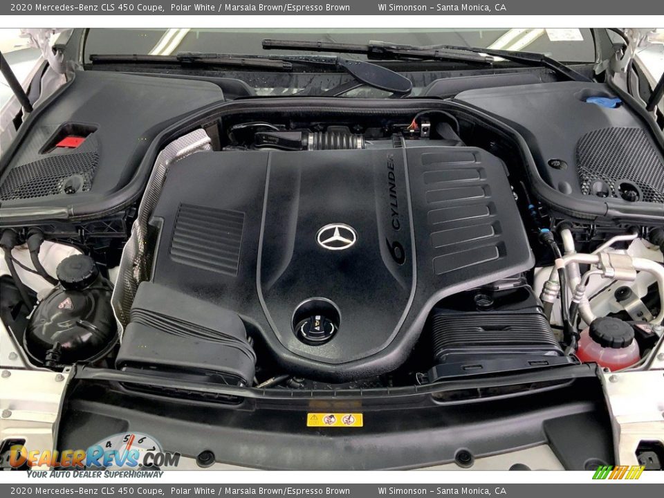 2020 Mercedes-Benz CLS 450 Coupe 3.0 Liter AMG biturbo DOHC 24-Valve VVT Inline 6 Cylinder w/EQ Boost Engine Photo #9