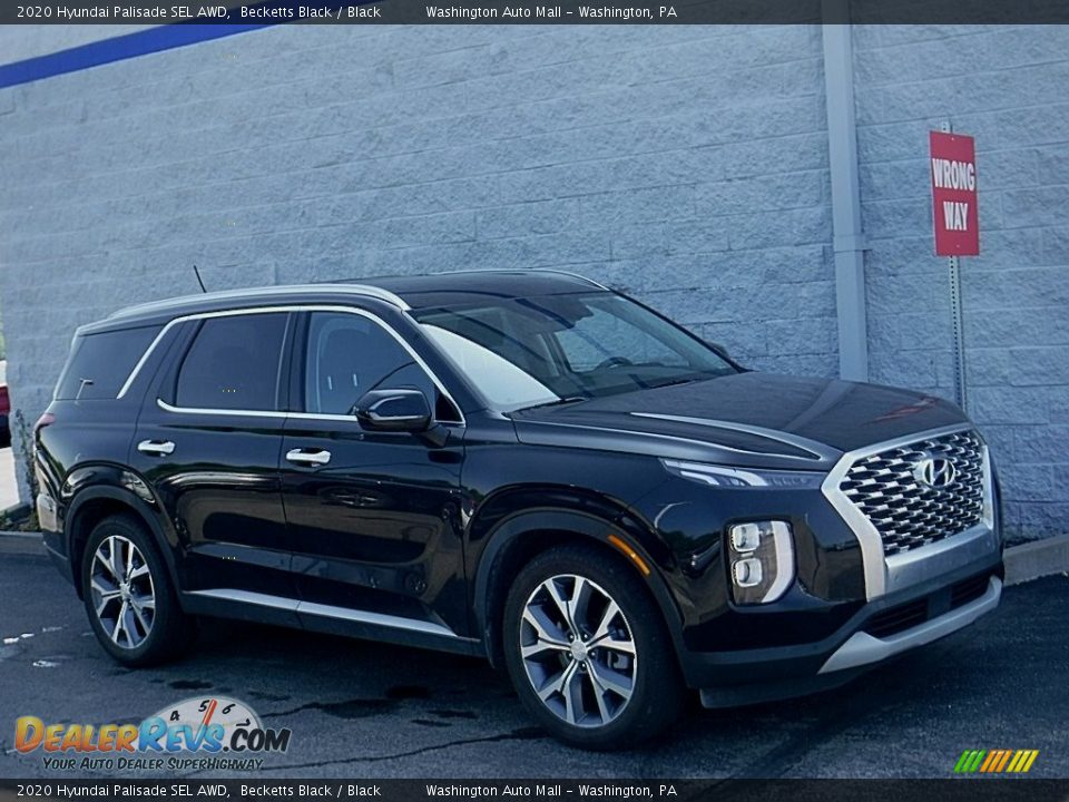 Front 3/4 View of 2020 Hyundai Palisade SEL AWD Photo #1
