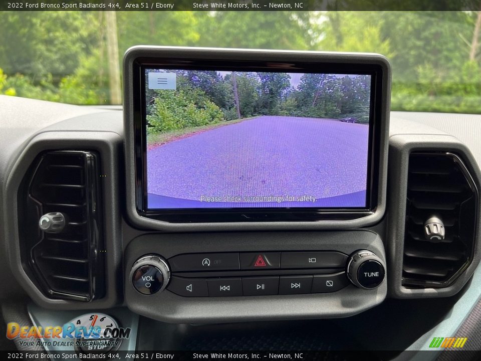 Controls of 2022 Ford Bronco Sport Badlands 4x4 Photo #21