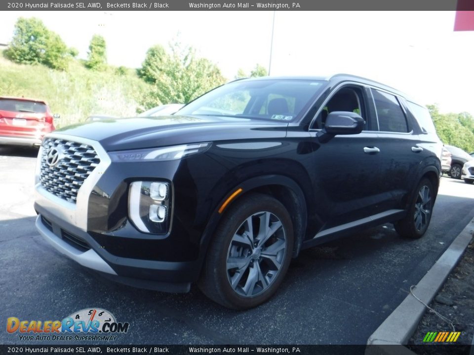 Becketts Black 2020 Hyundai Palisade SEL AWD Photo #3