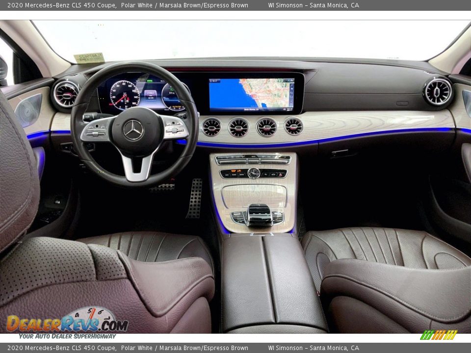 Dashboard of 2020 Mercedes-Benz CLS 450 Coupe Photo #15