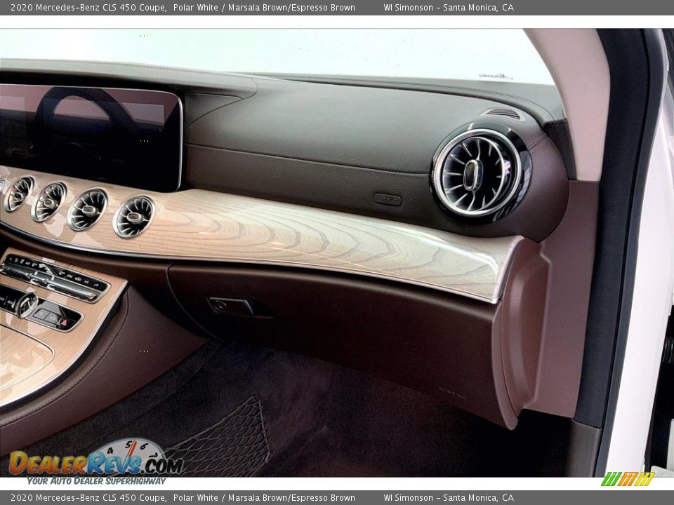 Dashboard of 2020 Mercedes-Benz CLS 450 Coupe Photo #16