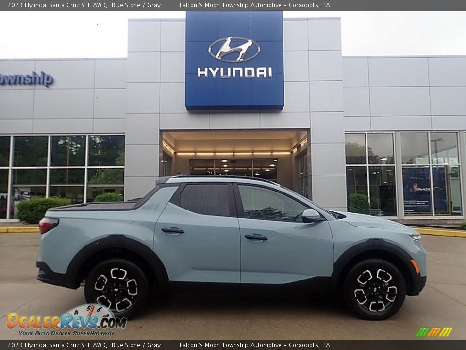 2023 Hyundai Santa Cruz SEL AWD Blue Stone / Gray Photo #1