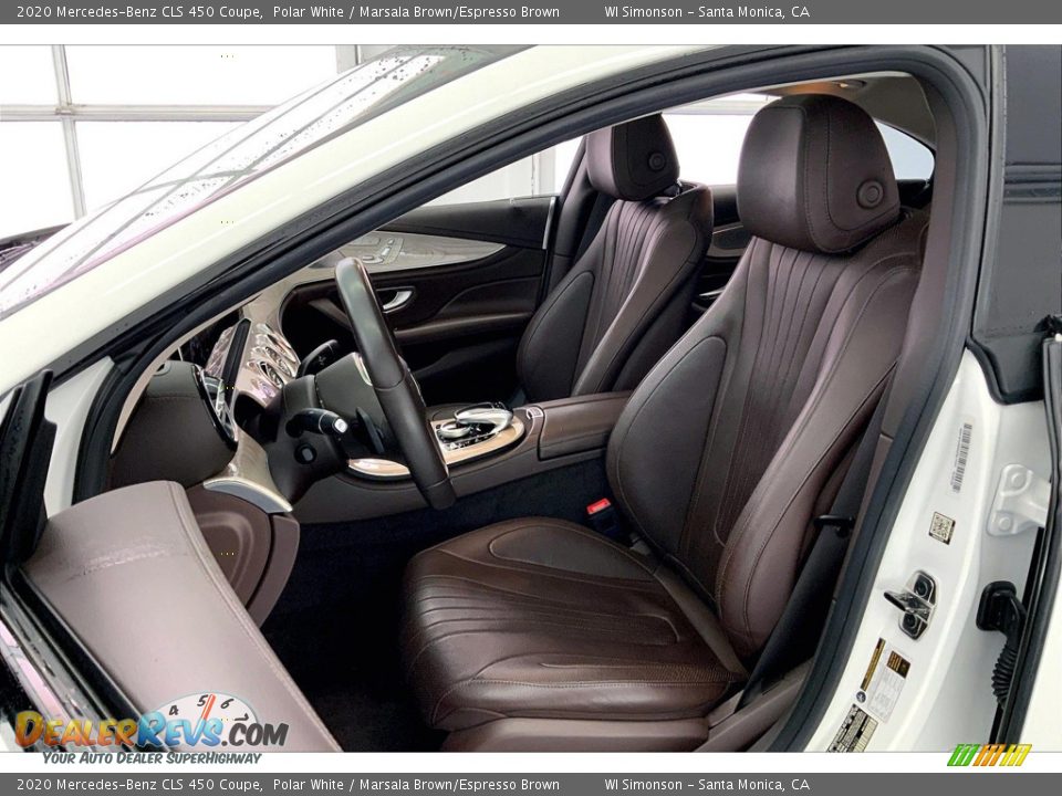 Front Seat of 2020 Mercedes-Benz CLS 450 Coupe Photo #18