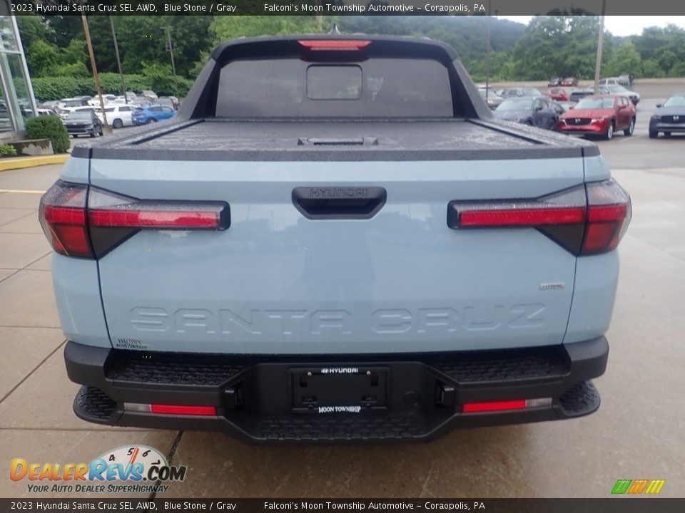 2023 Hyundai Santa Cruz SEL AWD Blue Stone / Gray Photo #3