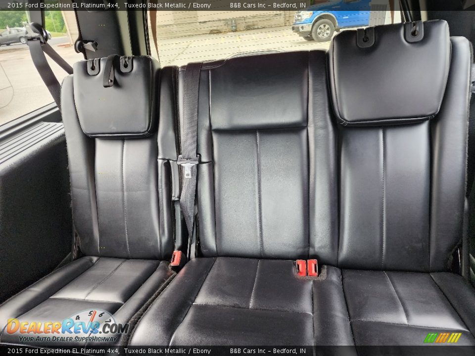 Rear Seat of 2015 Ford Expedition EL Platinum 4x4 Photo #22