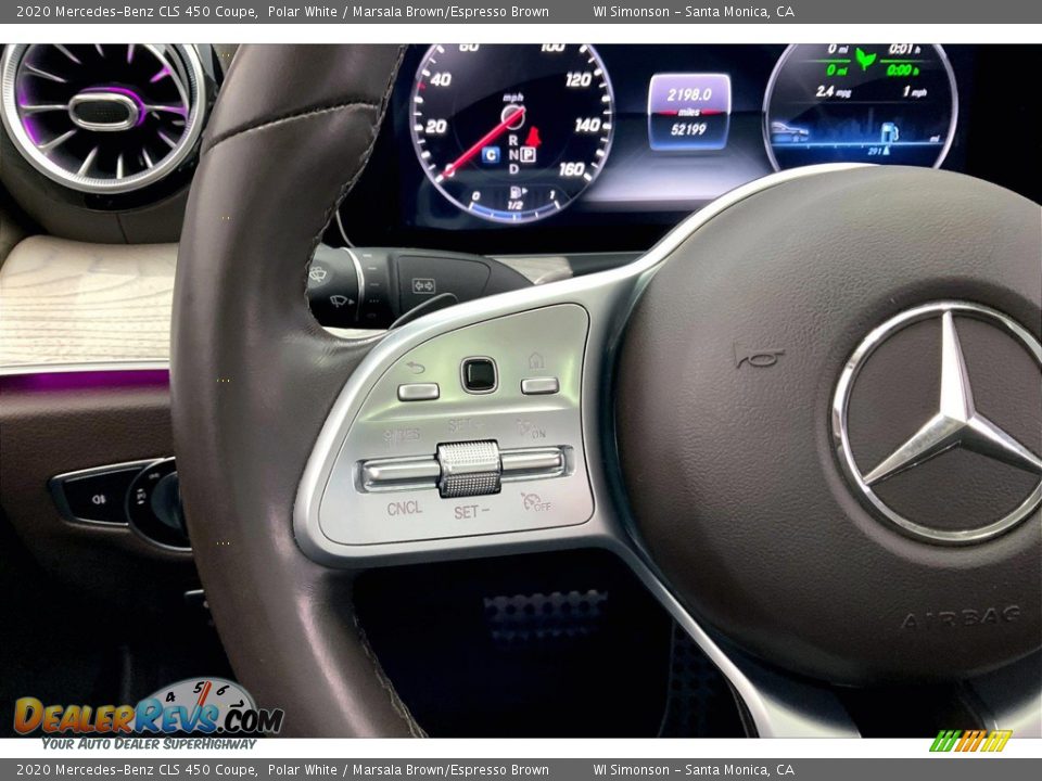 2020 Mercedes-Benz CLS 450 Coupe Steering Wheel Photo #21