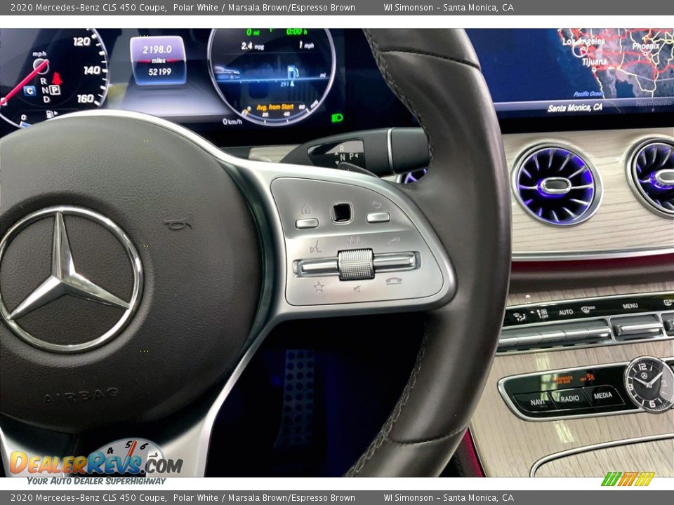 2020 Mercedes-Benz CLS 450 Coupe Steering Wheel Photo #22