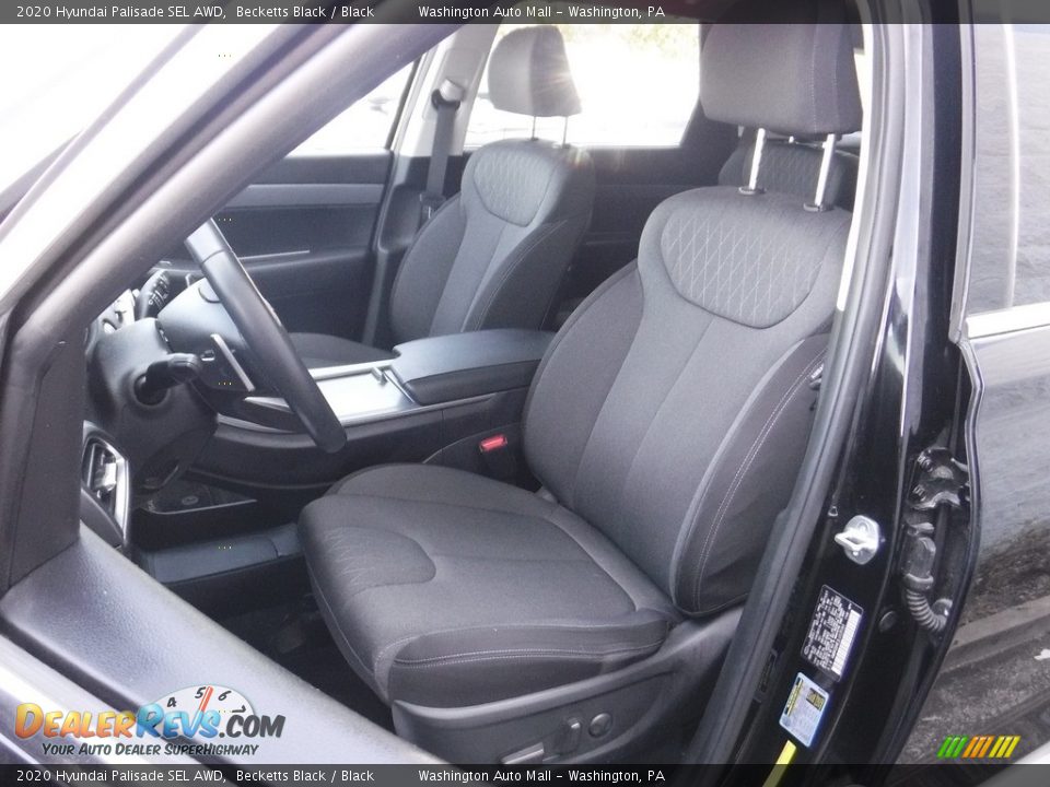 Front Seat of 2020 Hyundai Palisade SEL AWD Photo #12