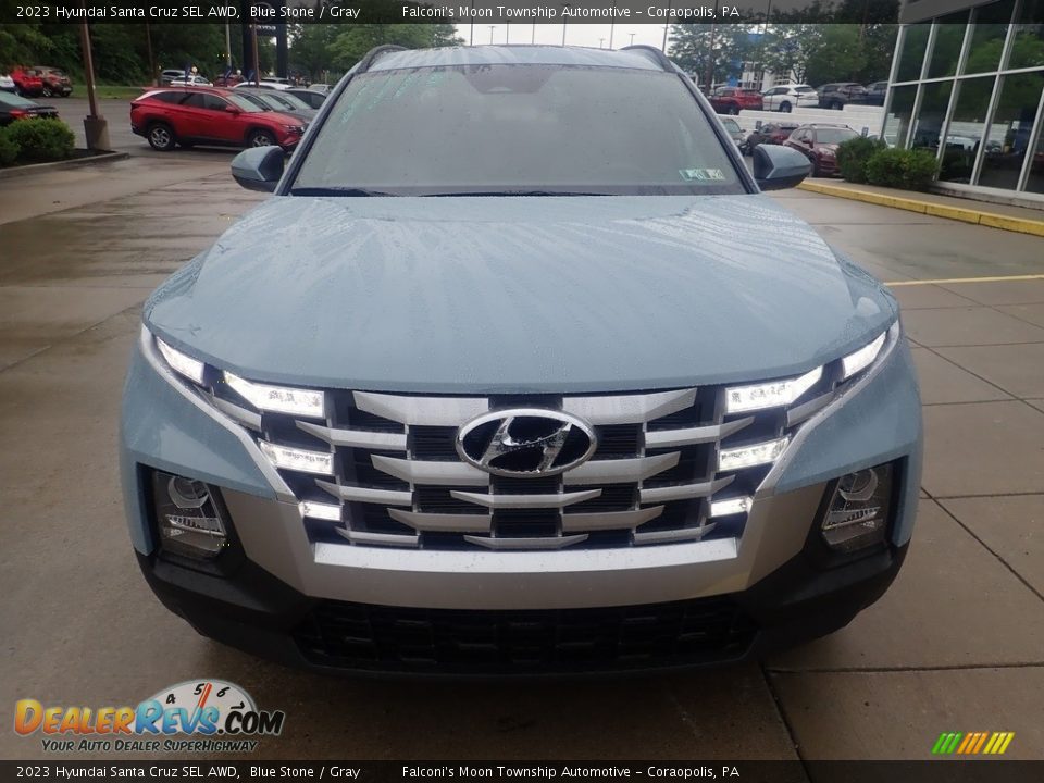 2023 Hyundai Santa Cruz SEL AWD Blue Stone / Gray Photo #8