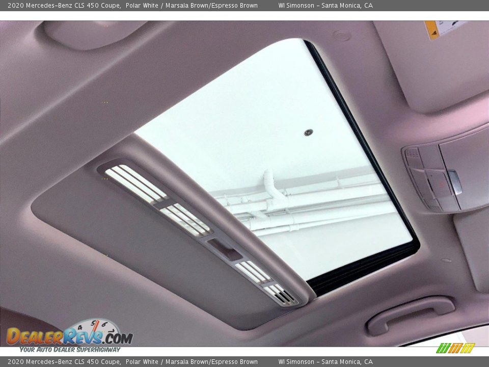 Sunroof of 2020 Mercedes-Benz CLS 450 Coupe Photo #25