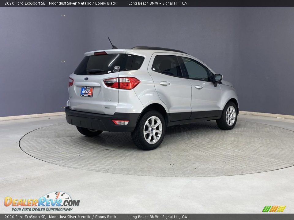 2020 Ford EcoSport SE Moondust Silver Metallic / Ebony Black Photo #5