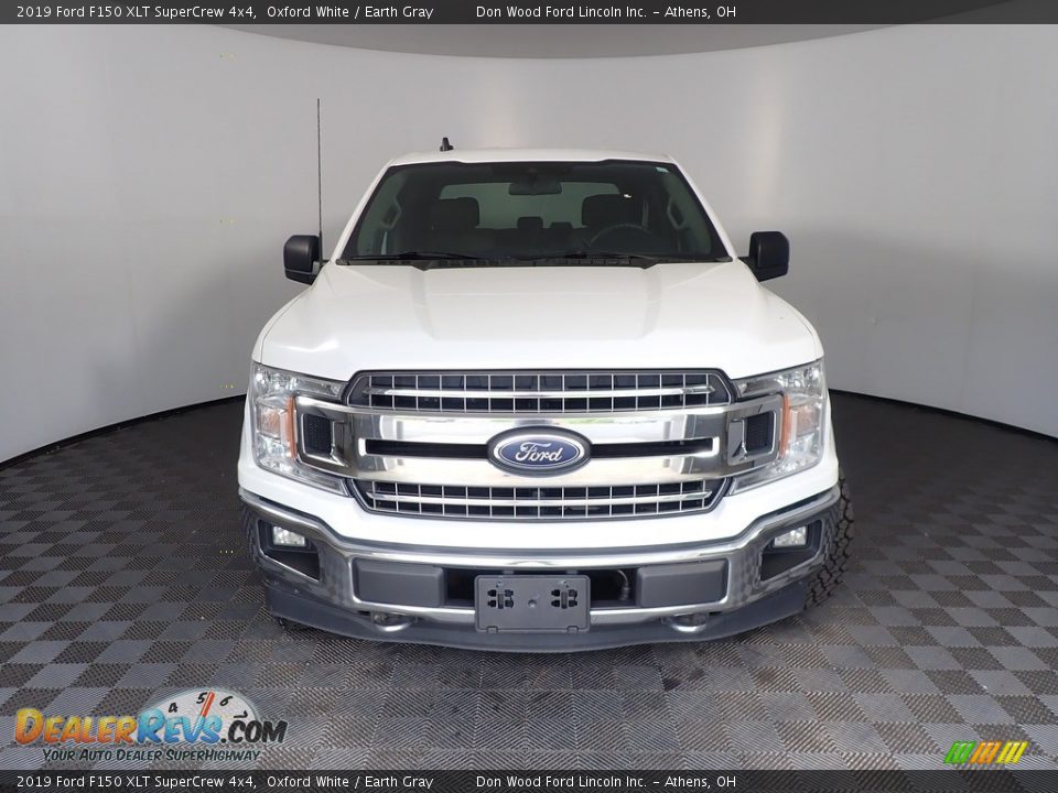 2019 Ford F150 XLT SuperCrew 4x4 Oxford White / Earth Gray Photo #5