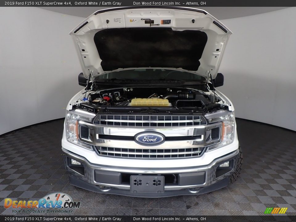 2019 Ford F150 XLT SuperCrew 4x4 Oxford White / Earth Gray Photo #6