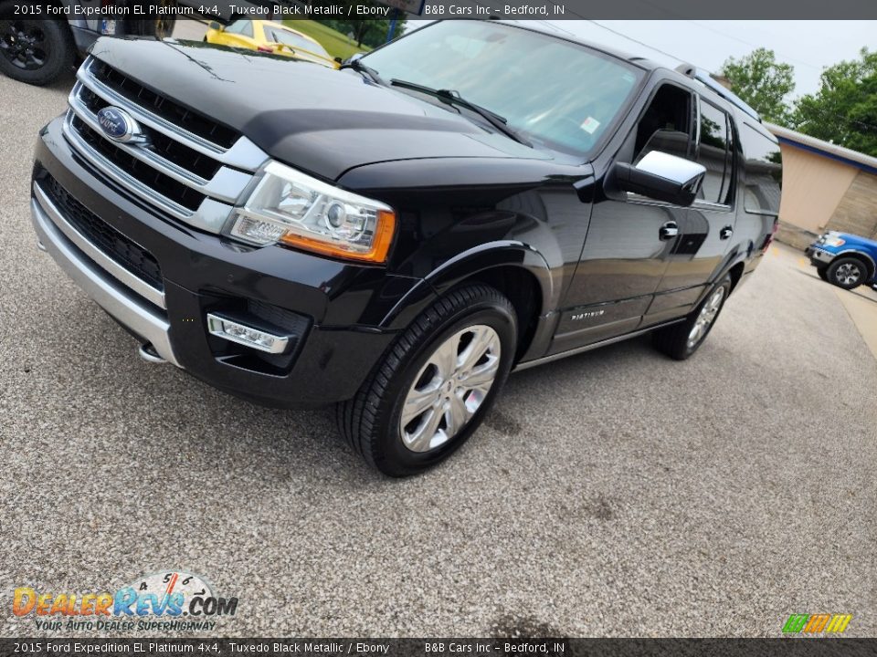 Tuxedo Black Metallic 2015 Ford Expedition EL Platinum 4x4 Photo #32