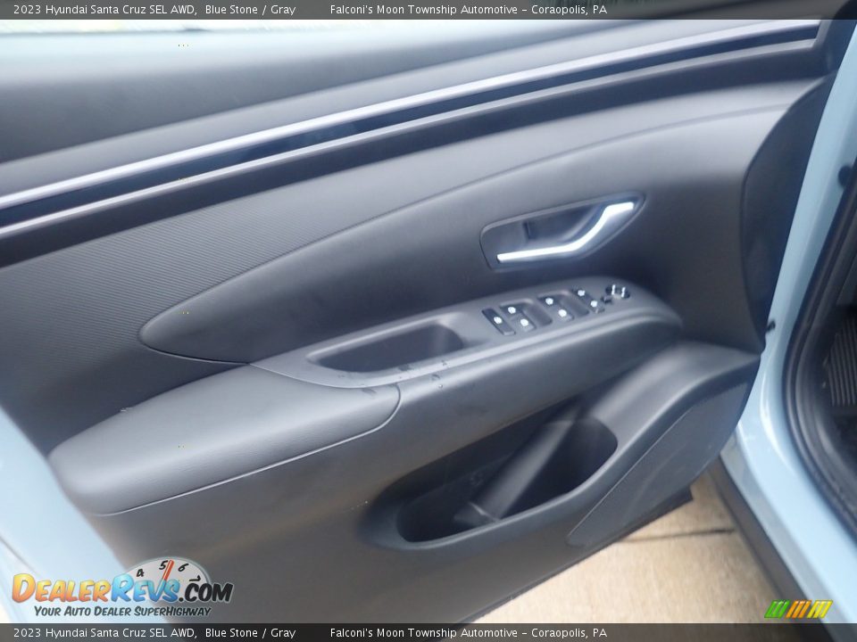 2023 Hyundai Santa Cruz SEL AWD Blue Stone / Gray Photo #14