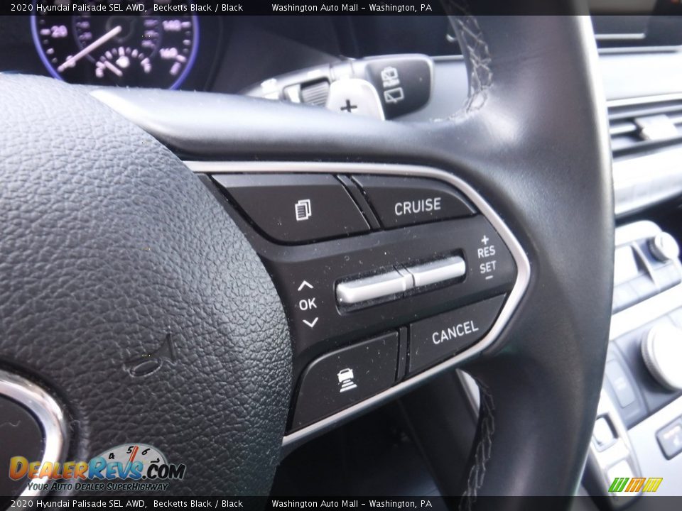2020 Hyundai Palisade SEL AWD Steering Wheel Photo #22