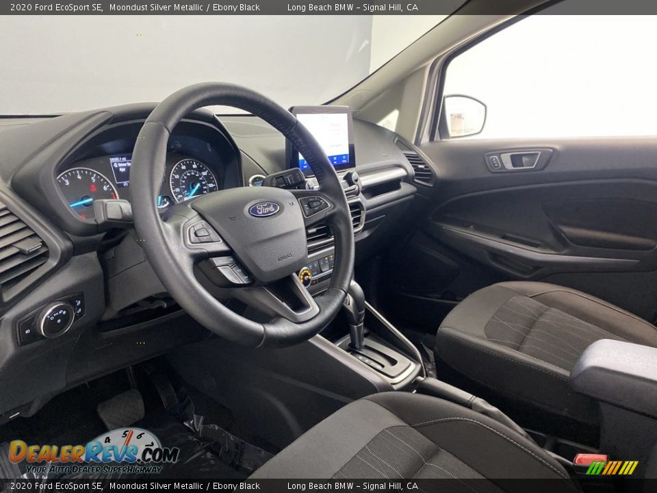 Ebony Black Interior - 2020 Ford EcoSport SE Photo #15