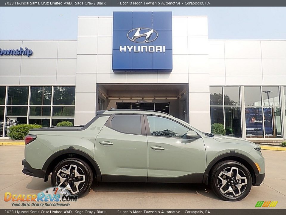 Sage Gray 2023 Hyundai Santa Cruz Limited AWD Photo #1