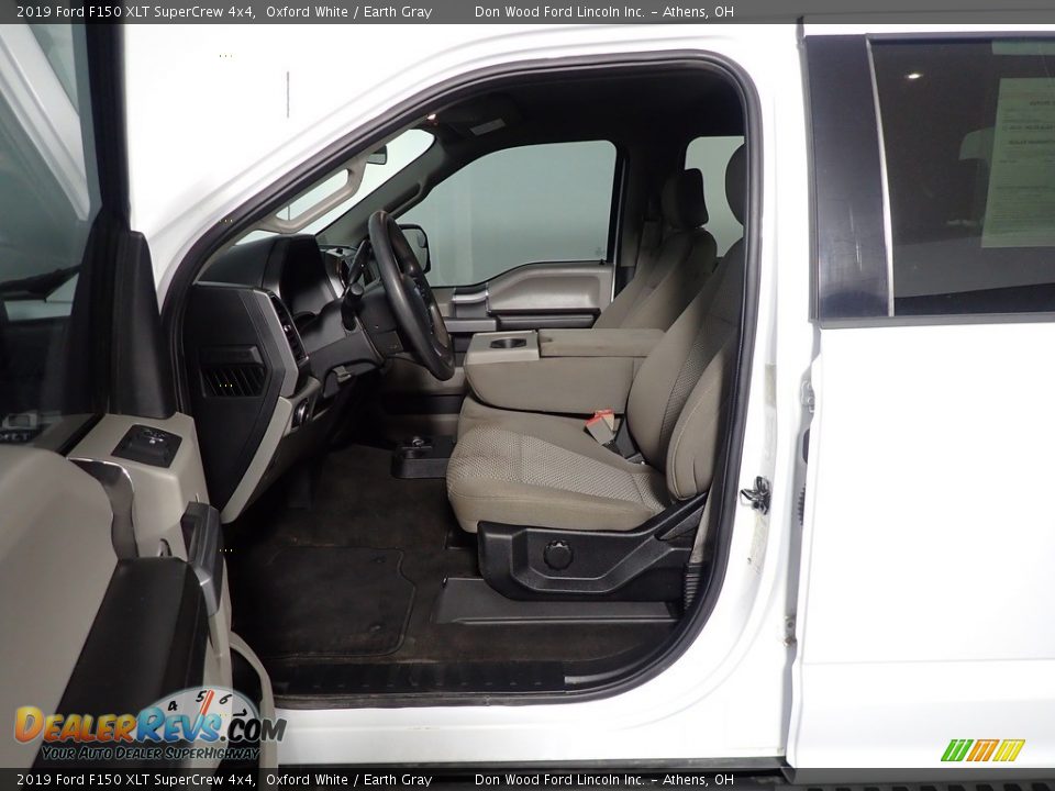 2019 Ford F150 XLT SuperCrew 4x4 Oxford White / Earth Gray Photo #20