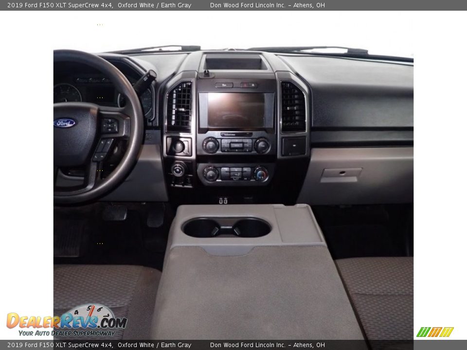 2019 Ford F150 XLT SuperCrew 4x4 Oxford White / Earth Gray Photo #23