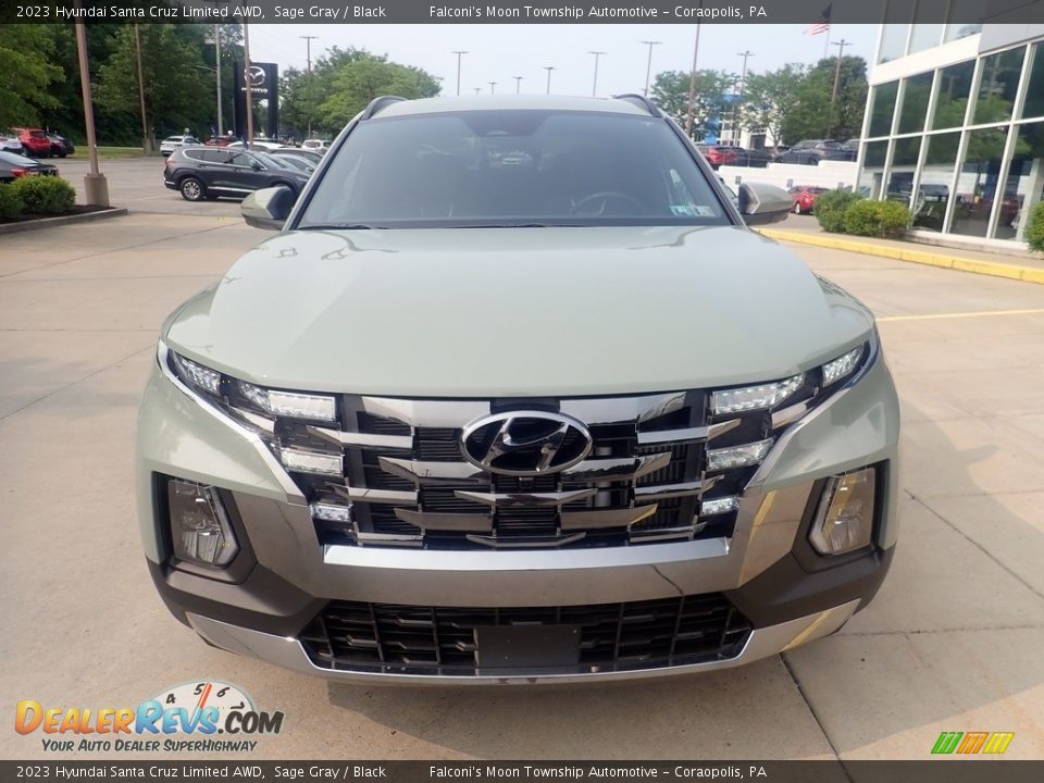 2023 Hyundai Santa Cruz Limited AWD Sage Gray / Black Photo #8