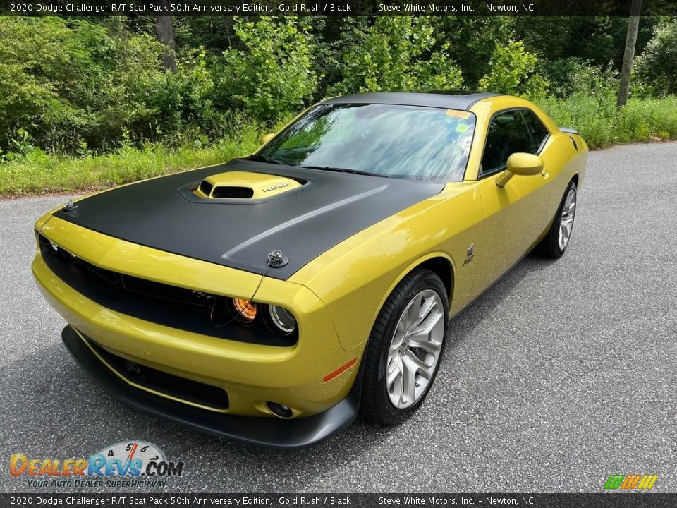 2020 Dodge Challenger R/T Scat Pack 50th Anniversary Edition Gold Rush / Black Photo #2
