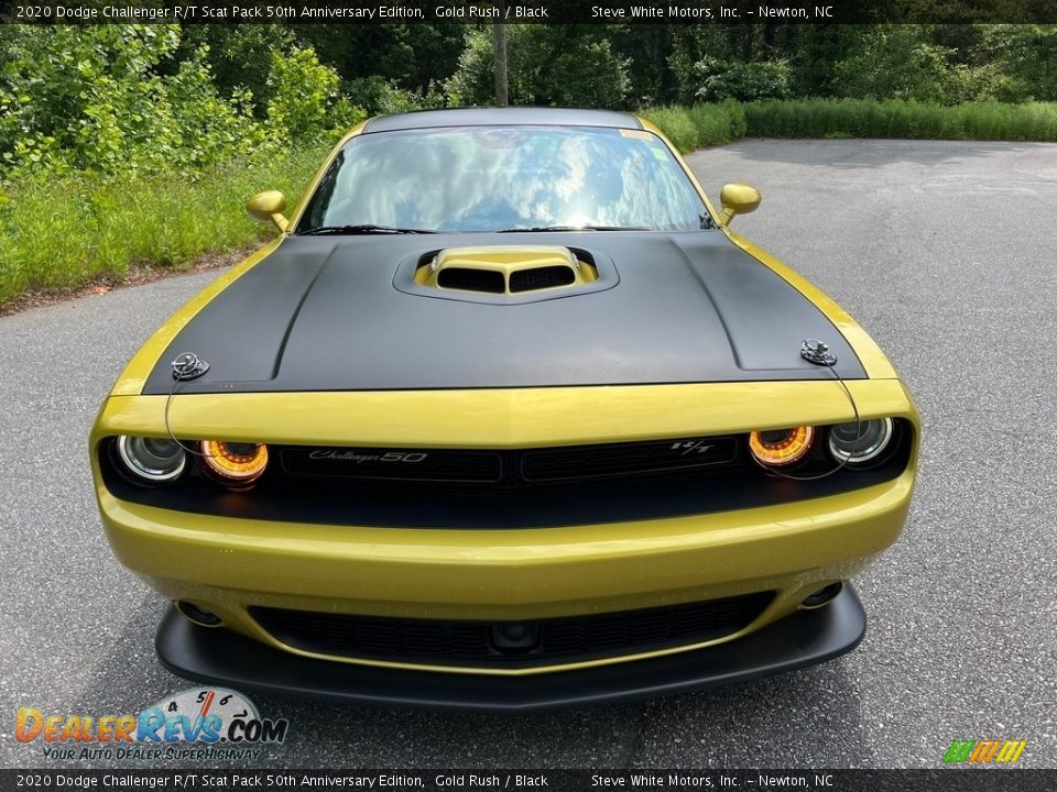 2020 Dodge Challenger R/T Scat Pack 50th Anniversary Edition Gold Rush / Black Photo #3