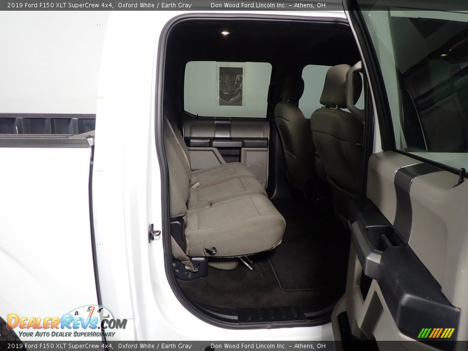 2019 Ford F150 XLT SuperCrew 4x4 Oxford White / Earth Gray Photo #36