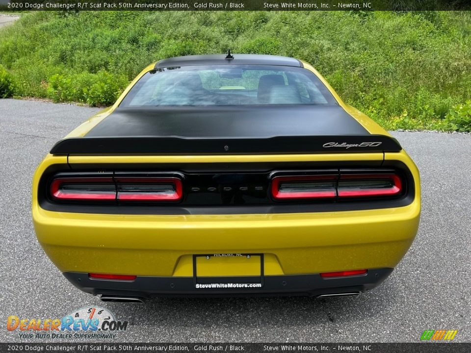 2020 Dodge Challenger R/T Scat Pack 50th Anniversary Edition Gold Rush / Black Photo #7