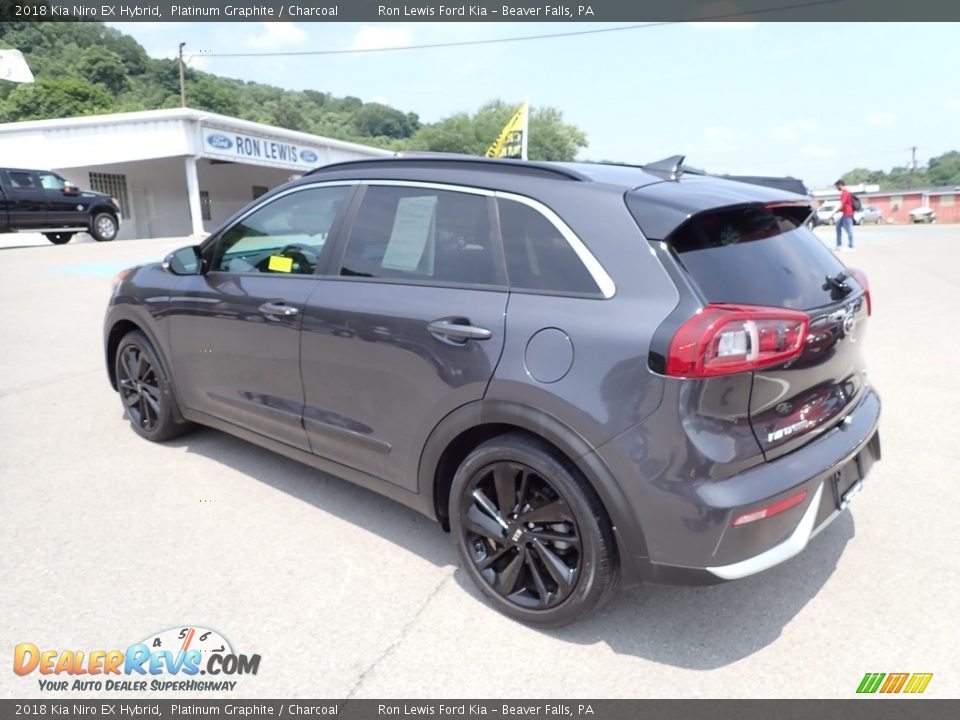 2018 Kia Niro EX Hybrid Platinum Graphite / Charcoal Photo #6