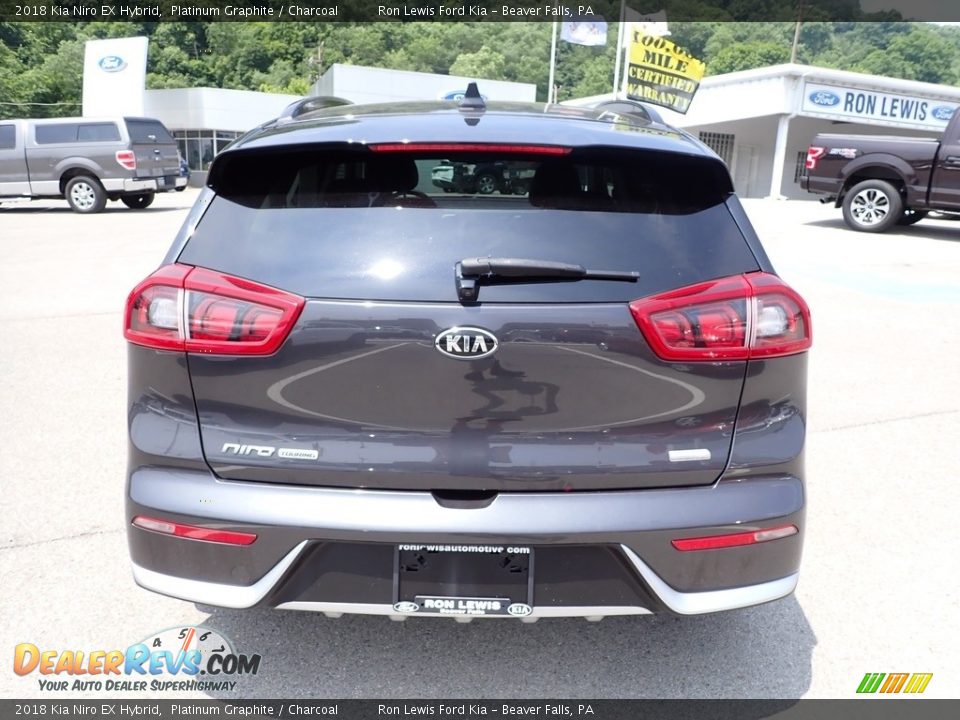 2018 Kia Niro EX Hybrid Platinum Graphite / Charcoal Photo #7