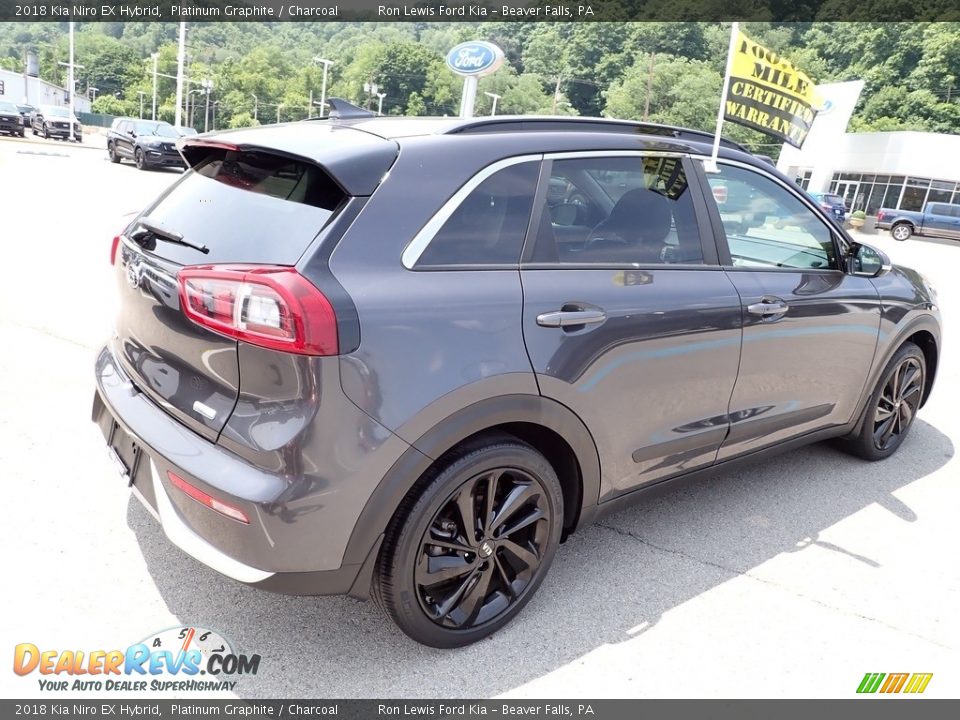 Platinum Graphite 2018 Kia Niro EX Hybrid Photo #8