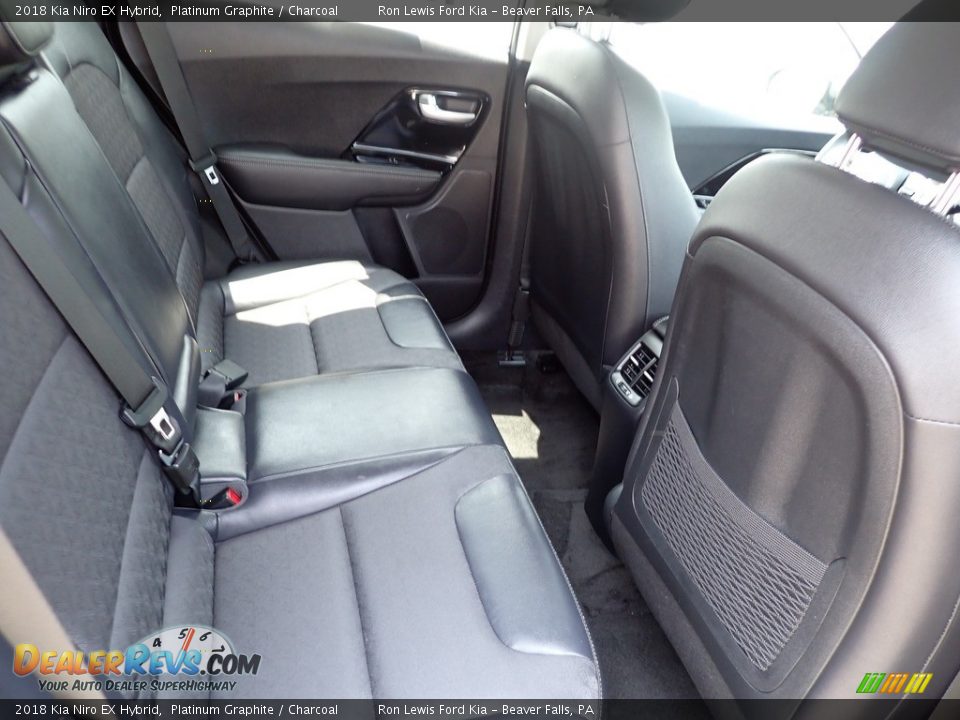 Rear Seat of 2018 Kia Niro EX Hybrid Photo #10