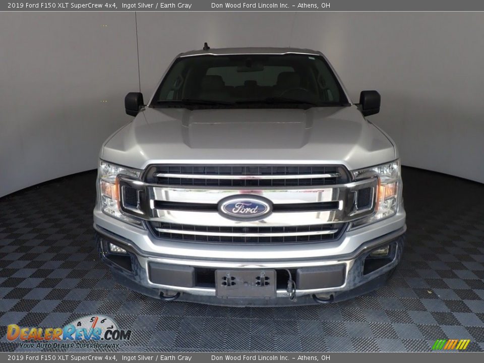 2019 Ford F150 XLT SuperCrew 4x4 Ingot Silver / Earth Gray Photo #5