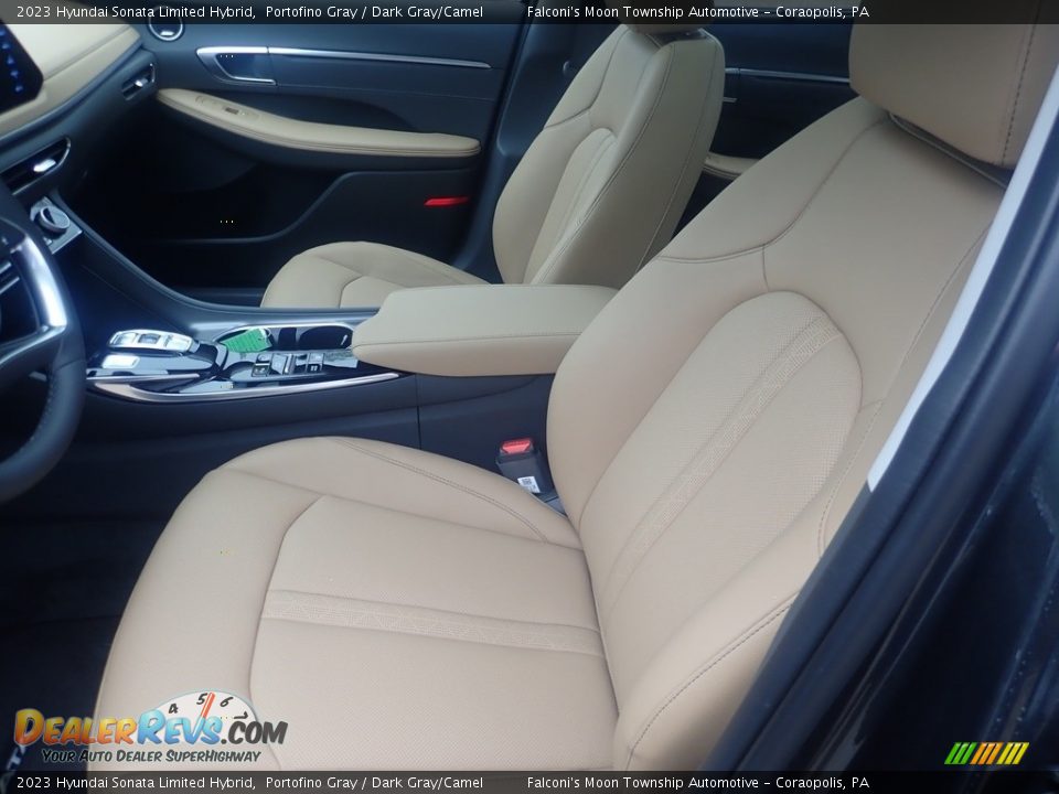 Front Seat of 2023 Hyundai Sonata Limited Hybrid Photo #10