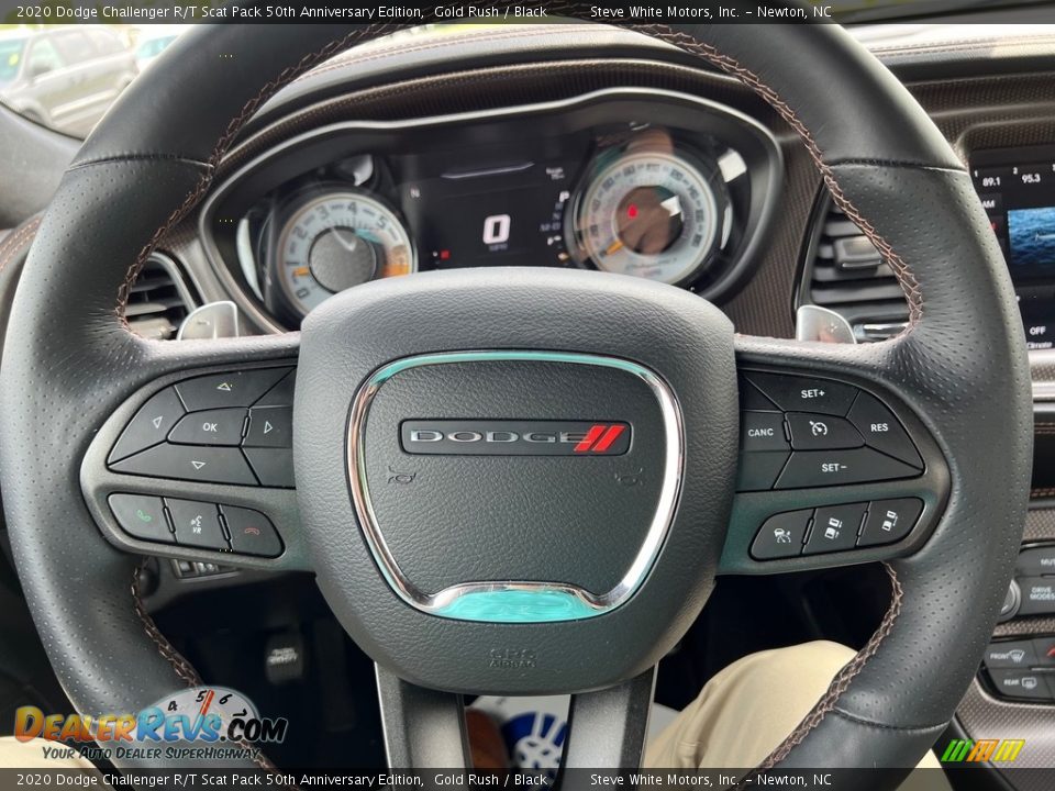 2020 Dodge Challenger R/T Scat Pack 50th Anniversary Edition Steering Wheel Photo #20