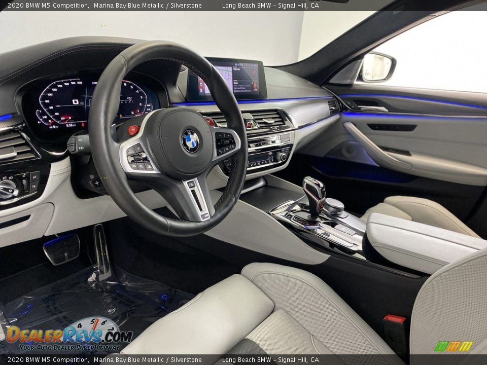 Silverstone Interior - 2020 BMW M5 Competition Photo #15